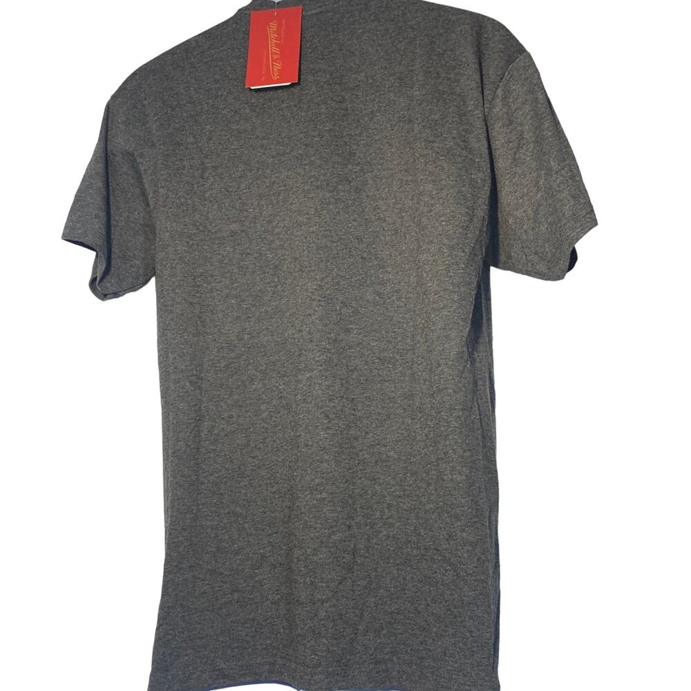Mitchell & Ness Los Angeles Lakers NBA T-Shirt Mens XL Gray Hardwood Classics - Picture 3 of 6